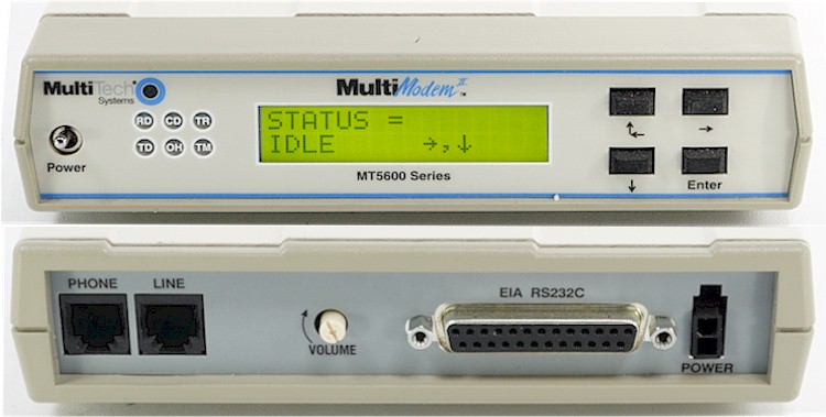 multitech 5600 modem