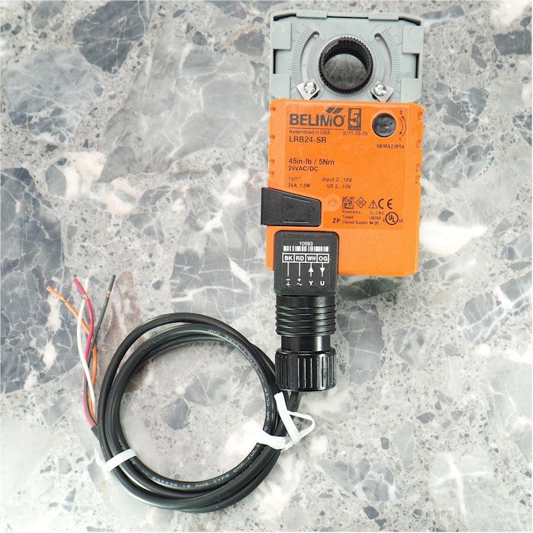 NEW BELIMO LRB24-SR, 24 VAC/DC Proportional Control Actuator ONLY ...