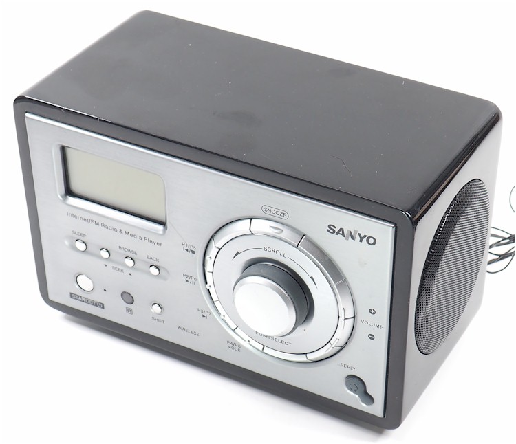SANYO R227 Wireless WiFi Radio Clock eBay