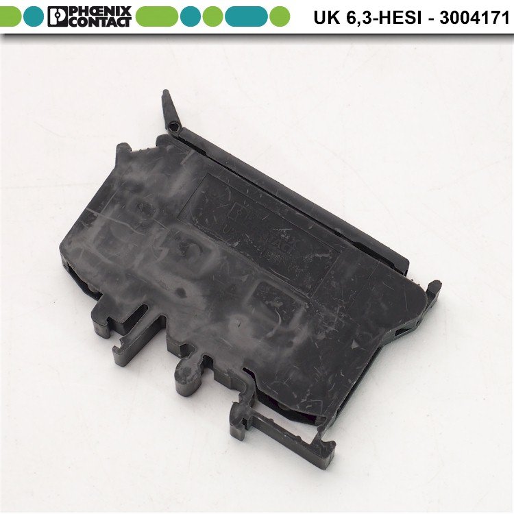 Lot of 10! PHOENIX CONTACT UK6.3HESI 3004171 FUSE HOLDER with 2A/250V