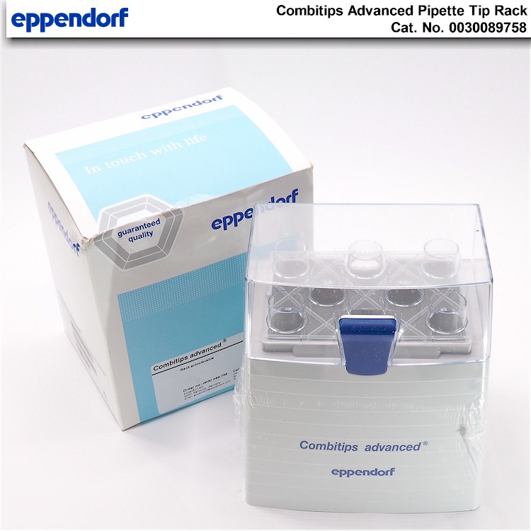 NEW Eppendorf 0030089758 Combitips Advanced Pipette Tip Rack for 0.1mL