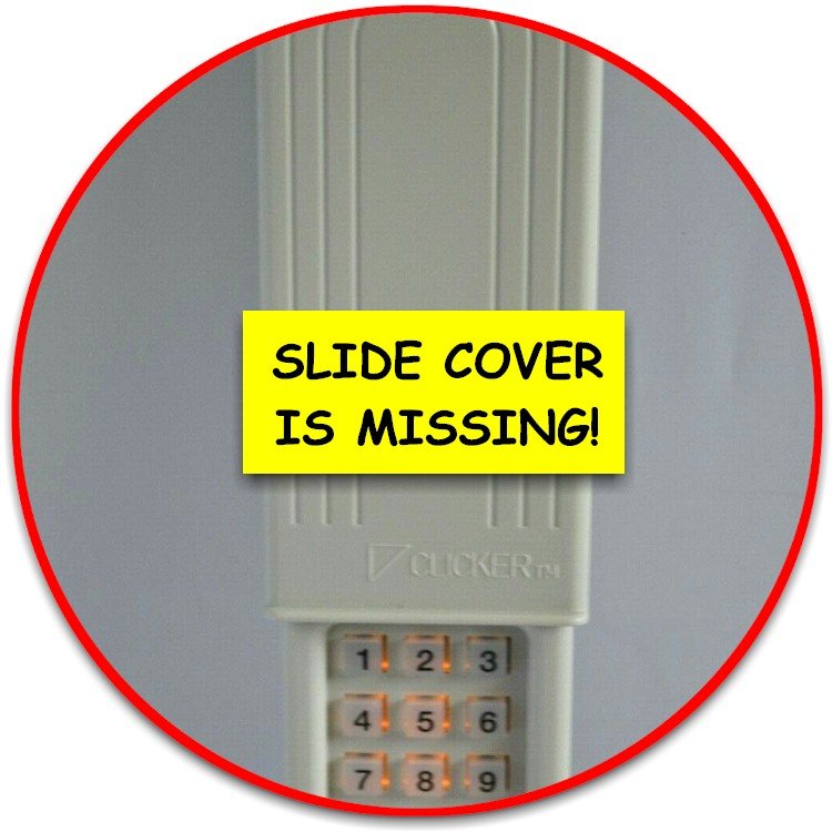 How To Program A Clicker Clk1 Garage Door Keypad Dandk