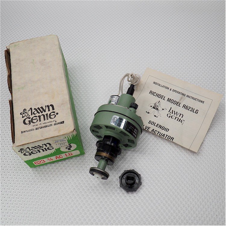 NEW Lawn Genie Richdel R623LG Valve Actuator 623 3/4 AC LG *OLD STOCK