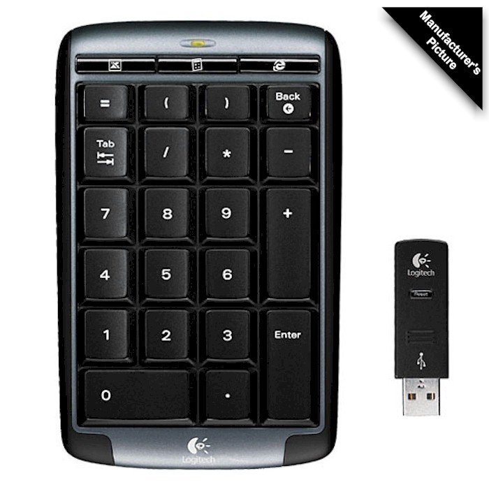NEW Logitech Cordless Number Pad for Notebooks 920000217 ++FREE SHIP