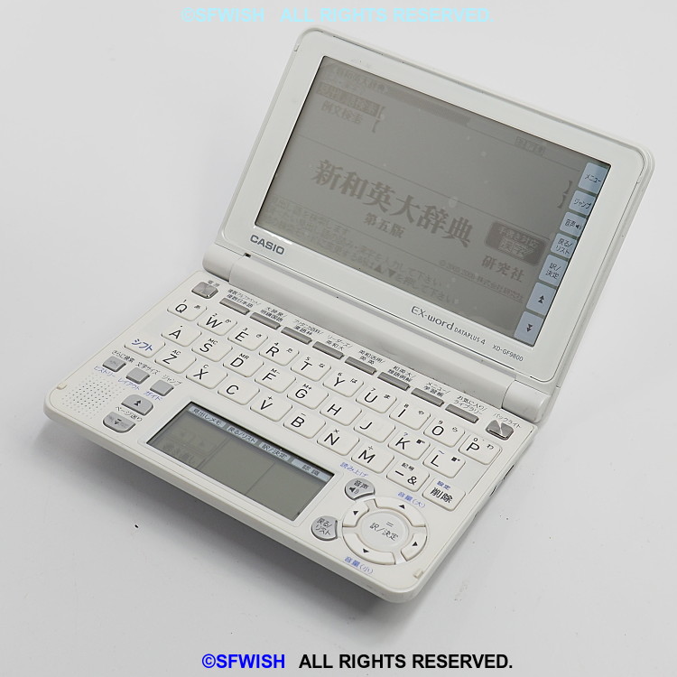 CASIO EX-word XD-GF9800 Japanese/English Electronic Dictionary **PLEASE